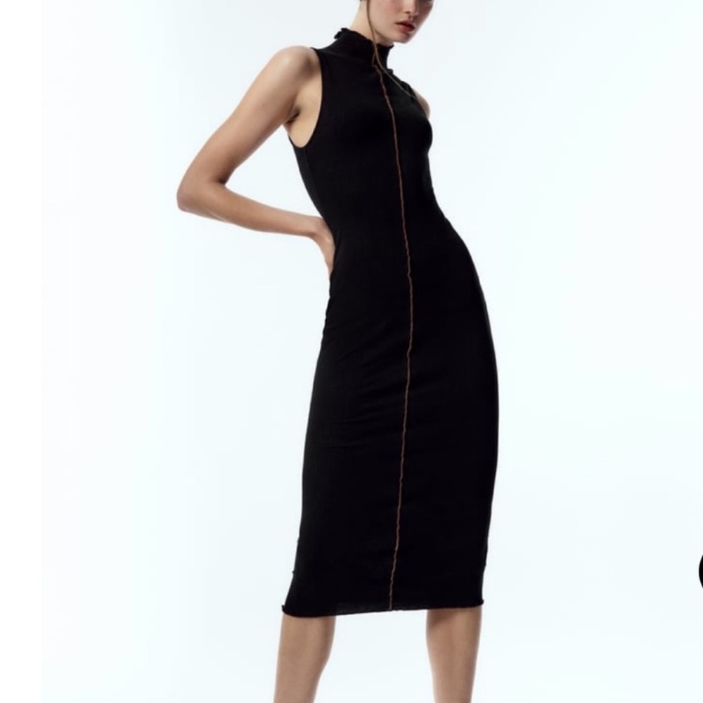 *NWT* Zara Turtleneck Dress sz M